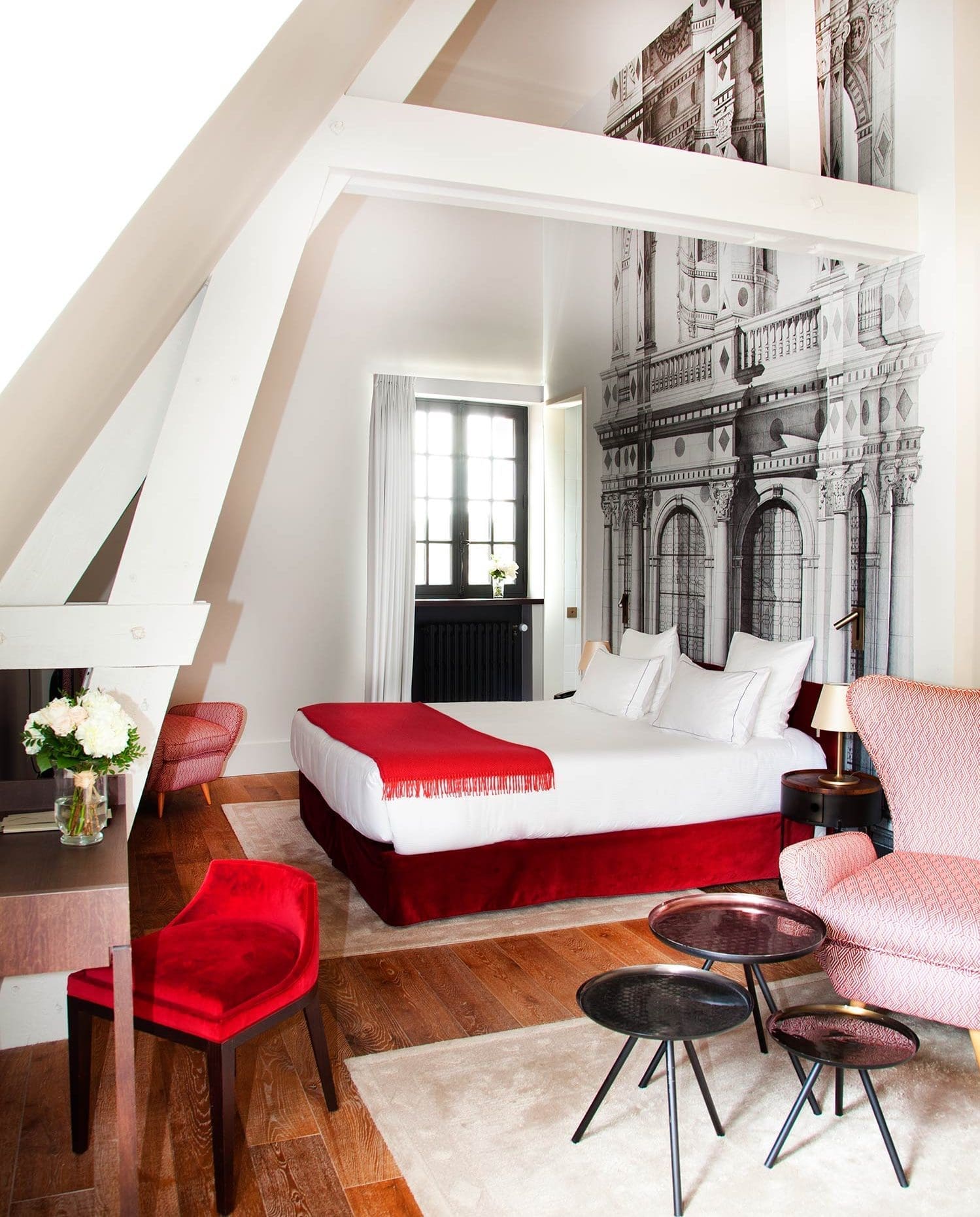 Junior Suite Chambord, at Relais de Chambord.