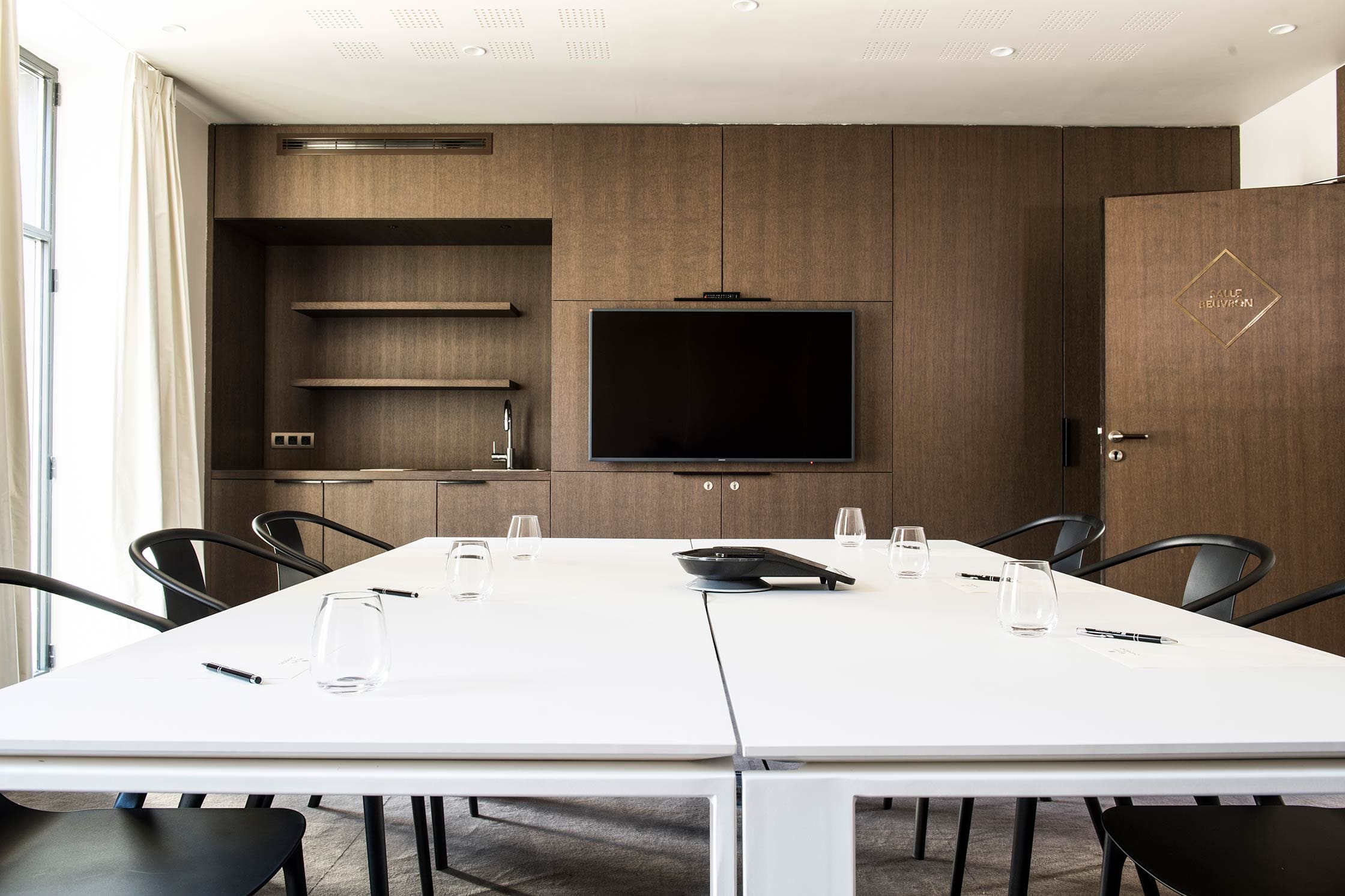 Salle de réunion au Relais de Chambord