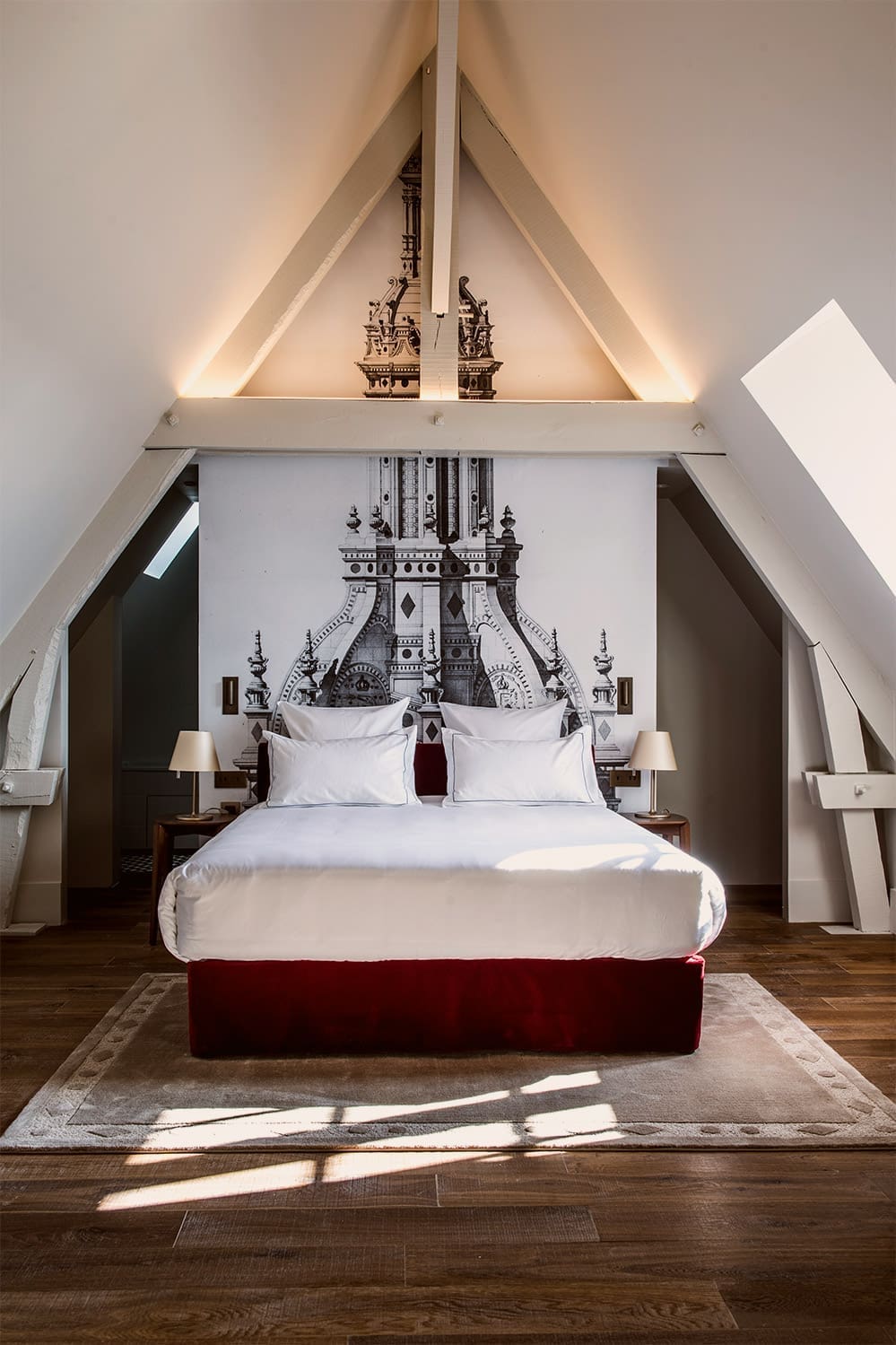 Junior Suite at Relais de Chambord boutique Hotel.