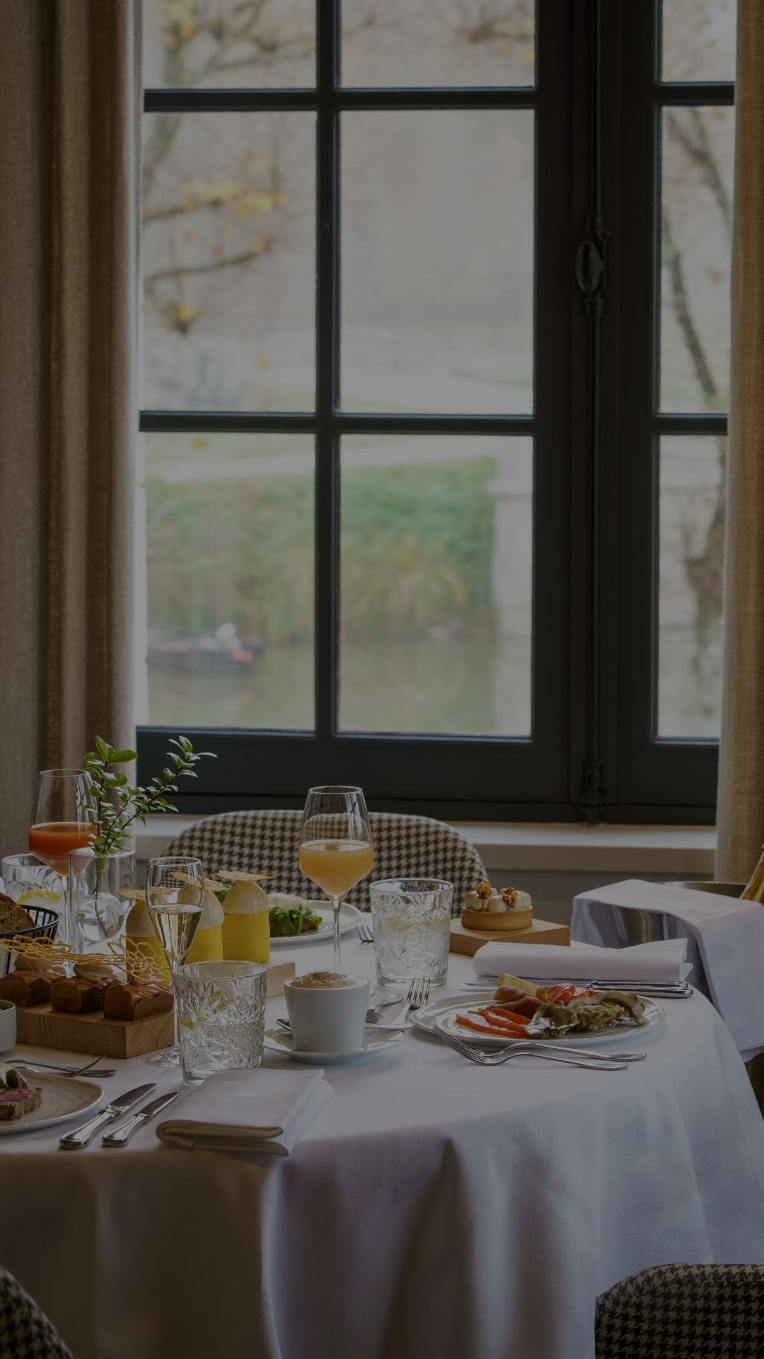 Petit déjeuner à l'hôtel